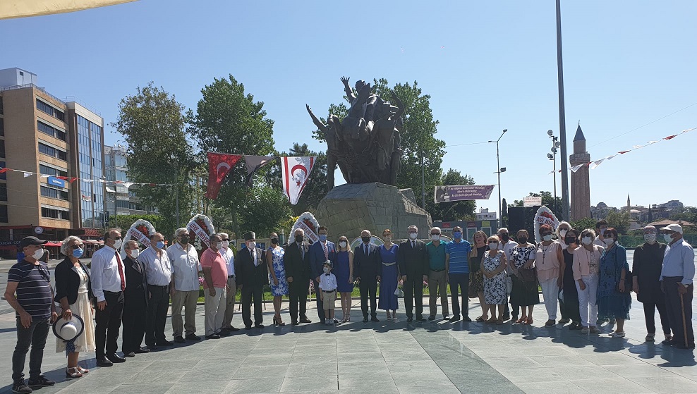 Kuzey Kıbrıs Türk Cumhuriyeti’nin 20 Temmuz Barış ve Özgürlük Bayramı Antalya'da kutlandı.