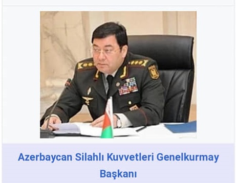 Azerbeycan Genel Kurmay Başkanı Gözaltına Alındı.