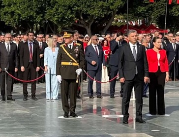 30 Ağustos Zafer Bayramı Antalya ve Tüm Yurt'da Törenlerle Kutlandı.