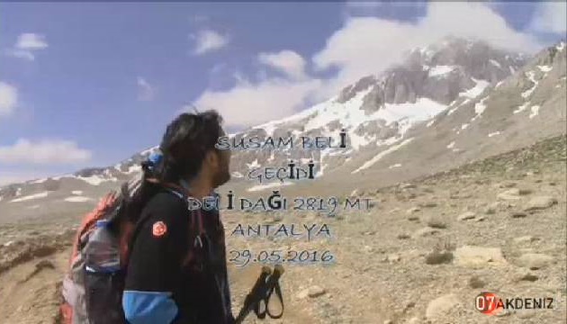 Susambeli Geçidi Deli Dağ Zirve Tırmanışı Yükseklik 2819 mt