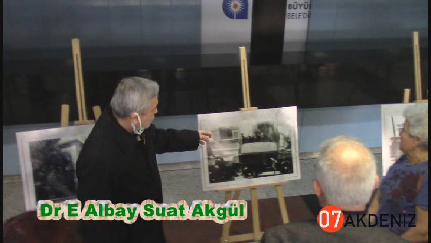 Atatürkün Antalyada geçirdiği bir kaç günün fotoğraflar ile anlatımı AKM'de yapıldı.