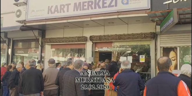 Antalya  Büyükşehir Belediyesinden Yaşlıya Ve Emekliye Zül.