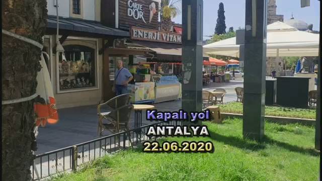 Antalya'dan Cadde Sokak Görüntüleri